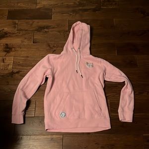 Goat USA hoodie,light pink